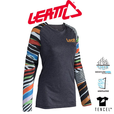 Leatt Jersey MTB AllMtn 3.0 Women Stripes